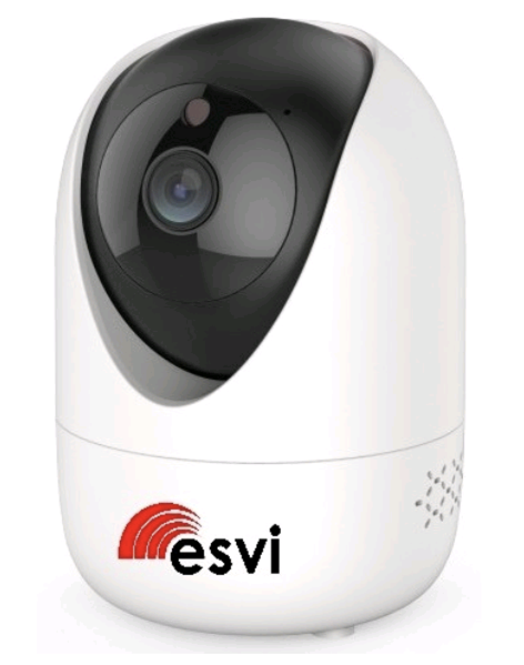 Миниатюрная поворотная Wi-Fi видеокамера, 3.0 Мп, f=3.6мм EVC-WIFI-H30(XM) 