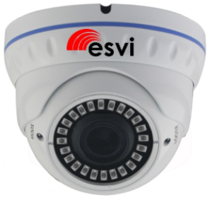 купольная уличная IP видеокамера, 4.0Мп*21к/с, f=2.8-12мм, POE EVC-IP-DNT4.0-CX-P (XM) 