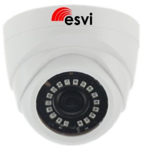 купольная IP видеокамера, 4.0Мп*21к/с, f=2.8мм, POE EVC-IP-D4.0-CG-P (XM) 