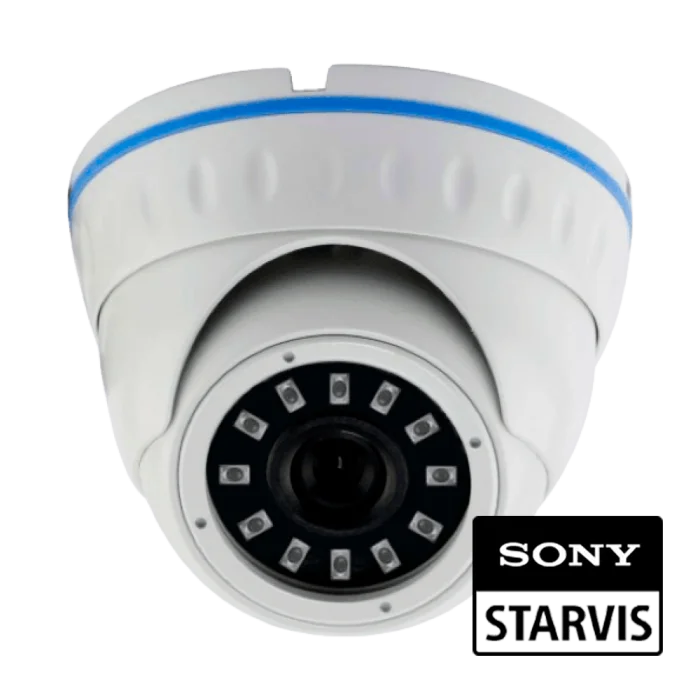 купольная уличная IP видеокамера, 5.0Мп*15к/с, f=3.6мм, Sony IMX335 IPC-DN5.0 