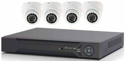 комплект видеорегистратор + 4 купольная AHD камера, 1080p, f=3.6мм MP-4KIT-AHD-D2.0