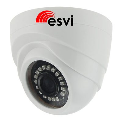 Купольная IP видеокамера, 5.0Мп, f=2.8мм, POE, микрофон EVC-IP-D5.1-CG-P/M (XM) 