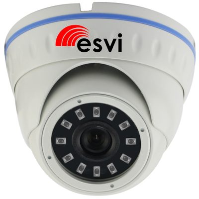 купольная уличная IP видеокамера, 4.0Мп*20к/с, f=2.8мм, POE, микрофон EVC-IP-DN4.0-MG-P/M (XM) 