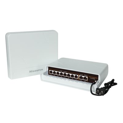 коммутатор PoE 9+2 порта, защищенный корпус POE-92EW 