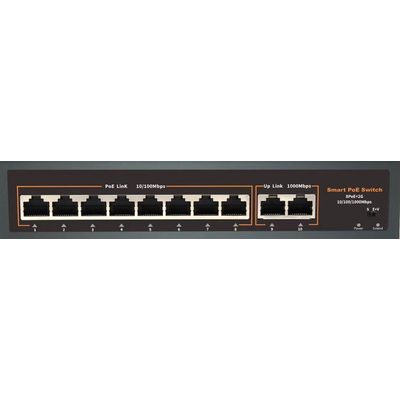 коммутатор PoE 4+2 порта, защищенный корпус POE-42EW 