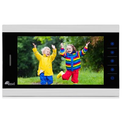цветной FHD (1080P), 10 видеодомофон на две вызывные панели, слот microSD EVJ-10-1-FHD 