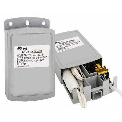 блок питания с защитой IP51, 12В/2А EVK-AD1202B